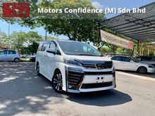 2018 Toyota Vellfire 2.5 MPV Toyota Vellfire 2.5 ZG (BRAND NEW CAR) (MILEAGE LESS THAN 100KM) (3 LED) (SUNROOF)