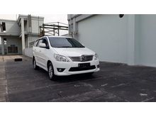 Toyota Kijang Innova 2.0 V AT Bensin Putih 2012 KM 54rb Record