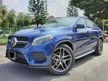 Used MERCEDES BENZ GLE350 3.0L DIESEL TURBO COUPE (A) 4MATIC AMG LINE POWER BOOT 9