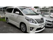 2014 Toyota Alphard 2.4 SC / PILOT SEATS / FULLY SPEC / READY STOCK NO NEED WAIT