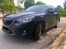 2015 Mazda CX-5 2.5 SKYACTIV-G SUV (Accident free) (crystallise metallic blue exterior) (Full Leather black interior) (6 Way power seat) (push start)
