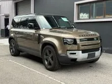 2021 Land Rover Defender 2.0 110 P300 SE SUV 5 SEATERS MERIDIAN SOUND SYSTEM AIR SUS DIGITAL METER
