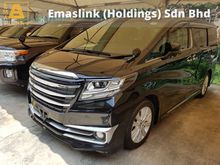 2015 Toyota Alphard 2.5 SA 2 Power Door Power Boot Local AP Unreg (PRICE ZERO GST)