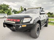TRUE YEAR 2014 # Ford Ranger 2.2 XLT AT # IRON BAR # FULL LEATHER SEAT # SAFARI SPORT LIGHT # FULL BODY FENDER