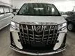 Recon 2022 Toyota Alphard 2.5 G S C Package MPV