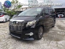 2015 Toyota Alphard 2.5 SC FULL ALPINE SET RADIO TV UNREG15