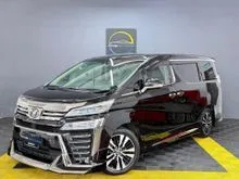 2018 Toyota Vellfire 2.5 ZG MPV MEMORY SEAT / POWER BOOT / ALPINE ROOF MONITOR