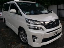 2014 Toyota Vellfire 2.4 Z Spec - New Arrived - Alpine Monitor - Grade A - Low Mileage - Fast Deal