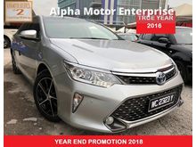 2016 Toyota Camry 2.5 (A) HYBRID LUXURY UNDER WARRANTY LIKE NEW NICE NUMBER 2323 PROMOTION