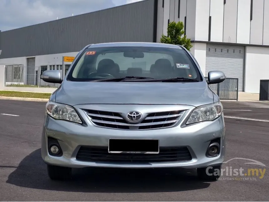 2013 Toyota Corolla Altis E Sedan