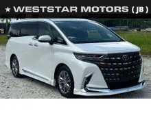 2024 Toyota Alphard 2.5 Z Modelista Bodykit BSM DIM Moonroof Mileage 24k km