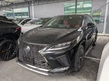 2021 Lexus RX 300 2.0 F Sport, Pan Roof, Rear Power Seat, 360 Cam, BSM