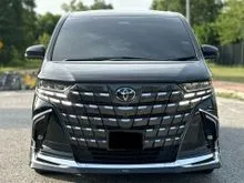 2023 Toyota Alphard 2.5 Z Modelista MPV VVIP (A) Only 1 Malaysia / 7Seater VVIP Interior / WallPanel / Karaoke System / Full Sound Proof / Starlight /