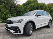 2024 Brand New Unregister Volkswagen Tiguan Allspace Rline 4Motion With IQ Drive Now Rebate RM59,000 + Special Rebate Call Now For Special Price
