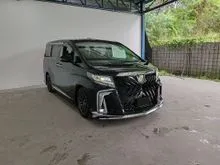 2015 Toyota Alphard 2.5 G S C Package MPV CAR SUNROOF MOONROOF 2 POWER DOOR POWER BOOT MODELLISTA BODYKITS JBL SPEAKER