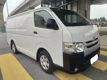 2015 Toyota Hiace 2.5 (M) Panel Van Diesel Engine