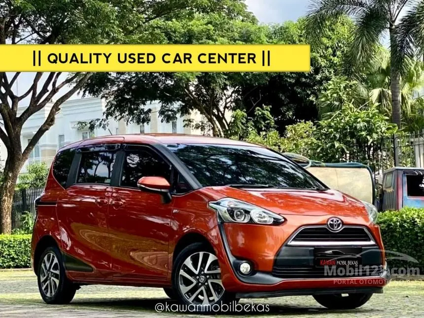 Jual Mobil Toyota Sienta 2017 V 1.5 di DKI Jakarta Automatic MPV Orange Rp 148.000.000