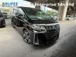Recon 2023 Toyota Alphard 2.5 SC 7Seather Sun Roof 3Led Light Camera Power Boot 7Speed BSM DIM