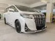 Recon 2018 Toyota Alphard 2.5 X UNREG 8 SEATERS MODELISTA BODYKIT