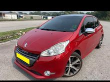 PEUGEOT 208 1.6 3 DOOR PANAROMIC ROOF ,SPORT COUPE, FULL SERIVICE RECORD