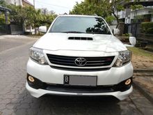 Toyota Fortuner VNT 2.5 G TRD SUV 2013 Putih, Siap Pakai, DP Ringan Nego Ditempat