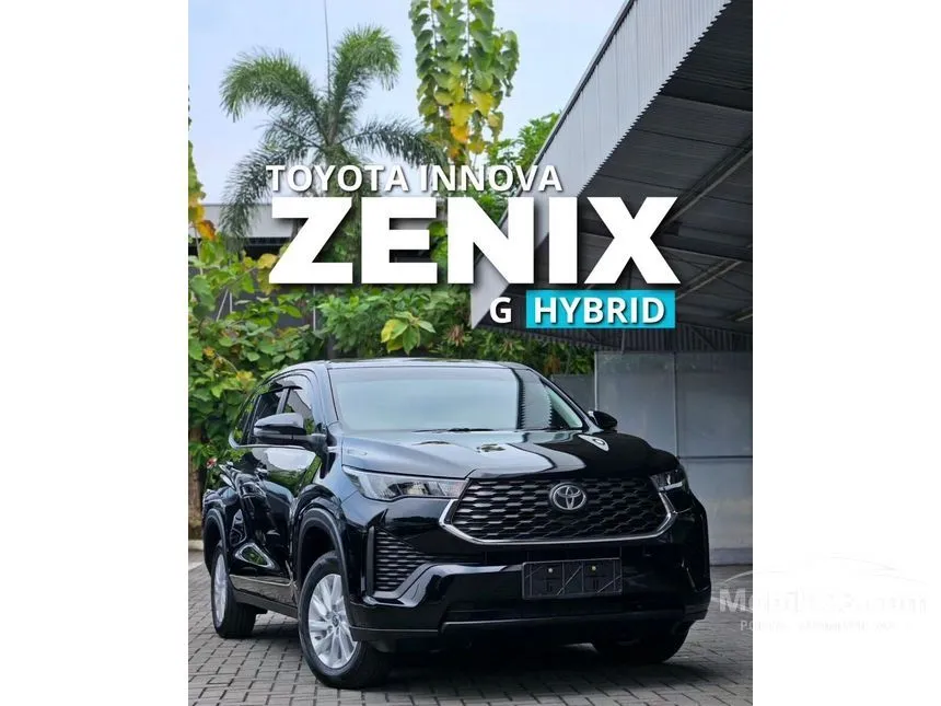 Jual Mobil Toyota Kijang Innova Zenix 2024 G HV 2.0 di Banten Automatic Wagon Hitam Rp 408.400.000