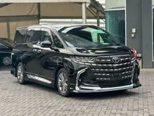 2025 Toyota Alphard 2.5 Z FULL SPEC - Low Mileage - Grade 5A - Full Modellista Bodykit - JBL Sound System - Sunroof - DIM - HUD - DRL Bumper Daylight