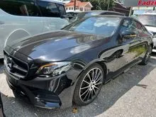 2019 Mercedes-Benz E350 2.0 AMG Coupe UNREG FULL SPEC