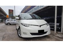 Toyota Estima 2.4 NEW FACELIFT 2010,PEARL WHITE IN COLOUR,FULL BODY KITS,7 SEATER,FULL LEATHER SEATS,2 POWER DOORS,DVD PLAYER,ONE DATIN OWNER