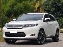 UNREGISTER 2015 TOYOTA HARRIER 2.0 (A) VVTi CVT-i Panoramic Roof Full spec like new! must buy!