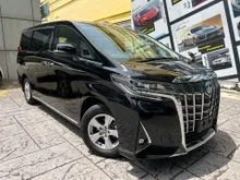 2021 TOYOTA ALPHARD 2.5 X (23K MILEAGE) PANORAMIC ROOF WITH BLIND SPOT MONITOR AND DIGITAL INNER MIRROR