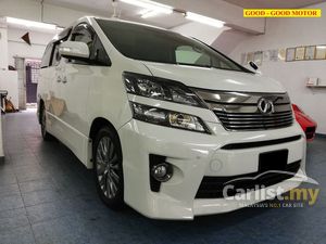 2013 Toyota Vellfire 2.4 Z Golden Eyes MPV NEW FACELIFT 1 YEAR WARRANTY