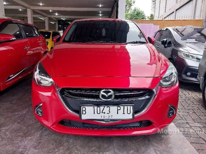 Jual Mobil Mazda 2 2017 R 1.5 di Banten Automatic Hatchback Merah Rp 175.000.000