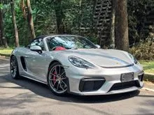 2021 Porsche 718 4.0 Spyder Convertible Grade 5A Unregister