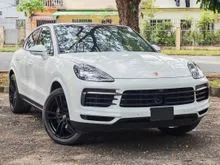Cayenne Coupe 3.0 2021  Sport Chrono Package  360 CAM, BLACK LEATHER, P.ROOF, SPORT CHRONO PKG, 21AW, VENTILATION SEAT, SOFT CLOSE DOOR