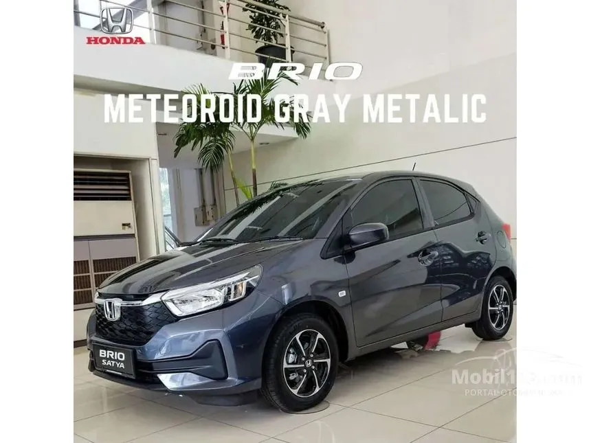 Jual Mobil Honda Brio 2024 E Satya 1.2 di Jawa Barat Automatic Hatchback Abu