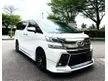 Used (2019)Toyota Vellfire 2.5 Z G Edition FULL STOCK BARU ORI T/TOP CDT WARRANTY 3YRS FORU