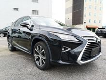 2016 Lexus RX200t 2.0 Premium SUV **PRICE Included SST**CLEARANCE SALES**PANORAMIC ROOF**POWER & MEMORY SEAT**POWER BOOT**UNREG**JAPAN SPEC