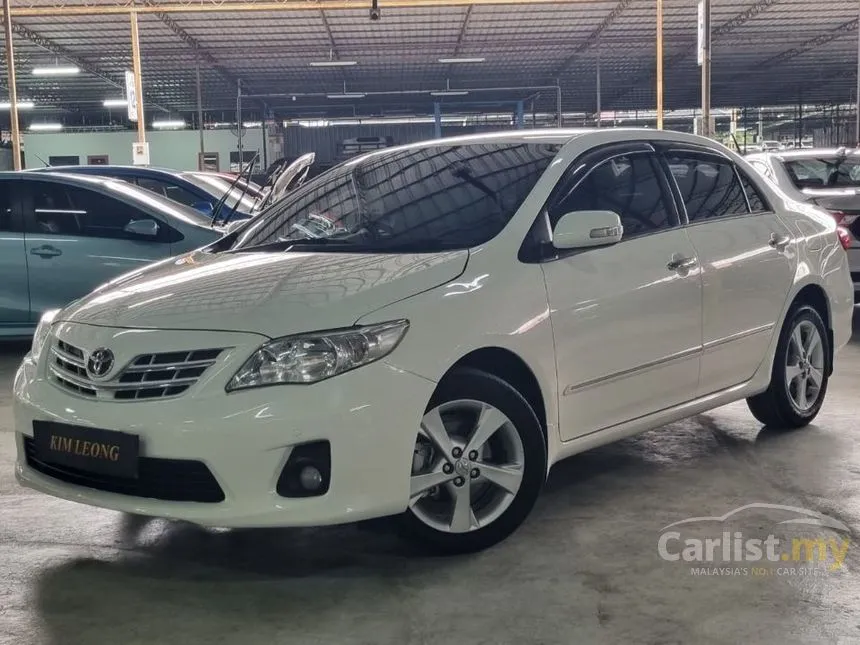 2010 Toyota Corolla Altis G Sedan