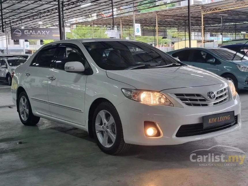 2010 Toyota Corolla Altis G Sedan