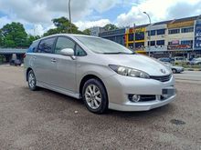 Loan Kedai/Credit/Bank Easy Approved, 2009/14 Toyota Wish 2.0 MPV