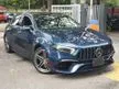 Recon 2021 Mercedes-Benz A45S AMG 2.0 S 4MATIC+ Hatchback (DARK BLUE) - Cars for sale