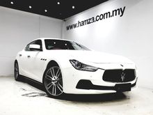 2016 Maserati Ghibli 3.0 Red Leather Red Calipers Genuine Mileage