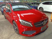 2018 Mercedes-Benz A250 2.0 AMG SPORT NIGHT PACK 4-MATIC HATCHBACK P/ROOF HARMAN KARDON SOUND EMLS K/LESS (A) OFFER UNREG