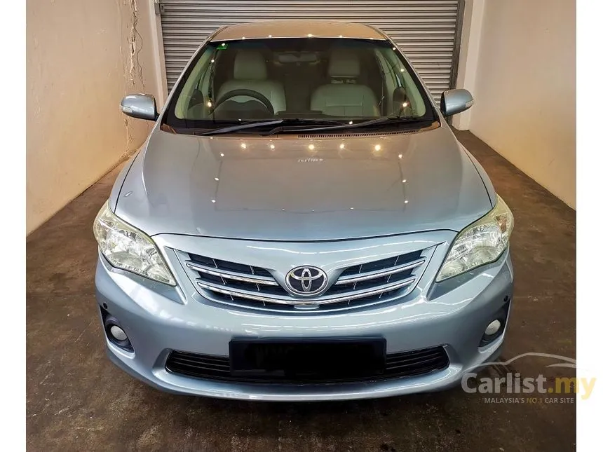 2013 Toyota Corolla Altis E Sedan