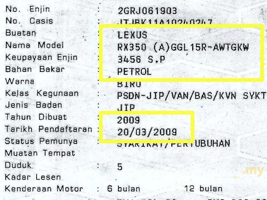 2009 Lexus RX350 - SUV
