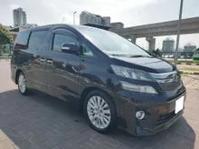2012 Toyota Vellfire 2.4 (A) Pilot Z PLATINUM 7Seat