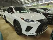 2021 Lexus RX 300 2.0 F Sport / RX300 F Sport / Full Spec / Panaromic Roof / Hud / Bsm / Red Leather Seat / 360 Camera / Power Boot