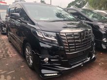 2017 Toyota Alphard 2.5 TYPE BLACK FULL TRD BODYKIT