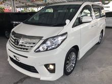 2013 Toyota Alphard TYPE GOLD FULL ALPINE